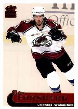 1999-00 Pacific Paramount - Copper #63 Peter Forsberg Front