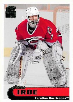 1999-00 Pacific Paramount - Emerald #46 Arturs Irbe Front