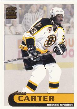 1999-00 Pacific Paramount - Gold #18 Anson Carter Front