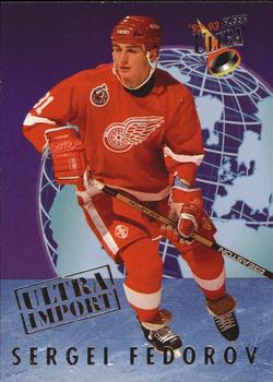 1992-93 Ultra - Ultra Imports #3 Sergei Fedorov Front