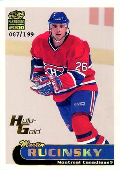 1999-00 Pacific Paramount - Holo-Gold #120 Martin Rucinsky Front