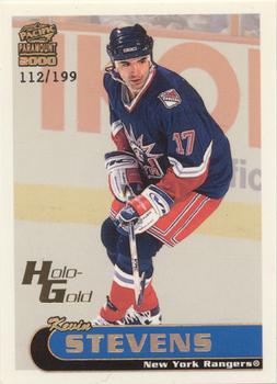 1999-00 Pacific Paramount - Holo-Gold #157 Kevin Stevens Front