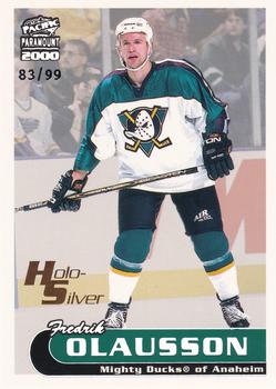 1999-00 Pacific Paramount - Holo-Silver #5 Fredrik Olausson Front