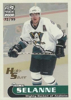 1999-00 Pacific Paramount - Holo-Silver #8 Teemu Selanne Front