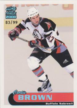 1999-00 Pacific Paramount - Holo-Silver #26 Curtis Brown Front