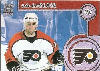 1999-00 Pacific Paramount - Personal Bests #25 John LeClair Front