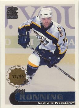 1999-00 Pacific Paramount - Premiere Date #128 Cliff Ronning Front
