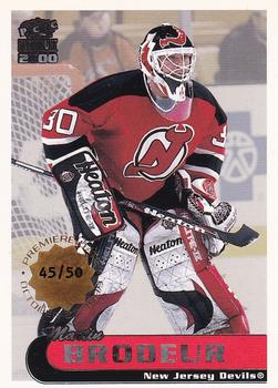 1999-00 Pacific Paramount - Premiere Date #131 Martin Brodeur Front