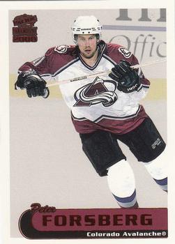 1999-00 Pacific Paramount - Red #63 Peter Forsberg Front