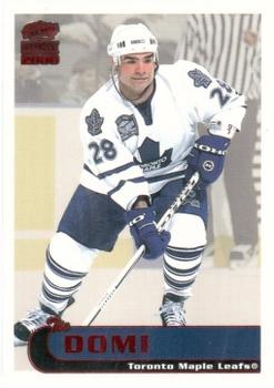 1999-00 Pacific Paramount - Red #223 Tie Domi Front