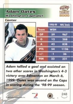 1999-00 Pacific Paramount - Red #248 Adam Oates Back