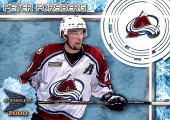 1999-00 Pacific Prism - Clear Advantage #4 Peter Forsberg Front