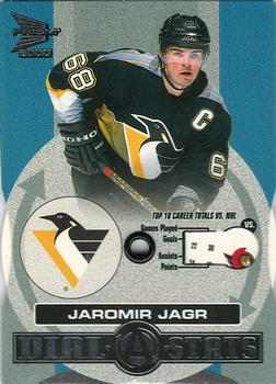 1999-00 Pacific Prism - Dial-a-Stats #9 Jaromir Jagr Front