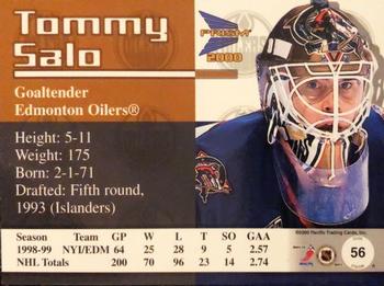 Tommy Salo signed Edmonton Oilers KOHO Alternate hockey Jersey COA XL NHL  Goalie