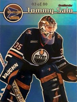 1999-00 Pacific Prism - Holographic Blue #56 Tommy Salo Front