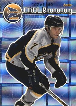 1999-00 Pacific Prism - Holographic Mirror #77 Cliff Ronning Front