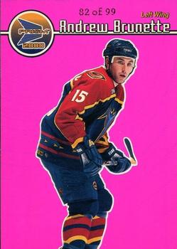1999-00 Pacific Prism - Holographic Purple #6 Andrew Brunette Front