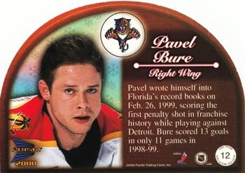 1999-00 Pacific Prism - Sno-Globe Die Cuts #12 Pavel Bure Back