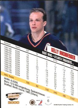 1999-00 Pacific Revolution - Red #6 Kelly Buchberger Back
