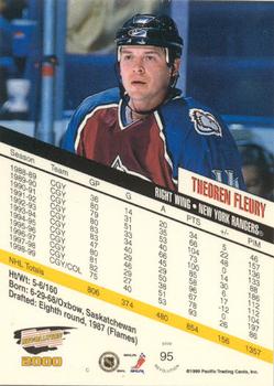 1999-00 Pacific Revolution - Red #95 Theoren Fleury Back