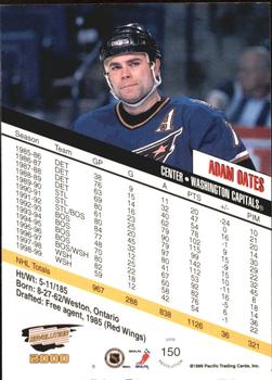 1999-00 Pacific Revolution - Red #150 Adam Oates Back