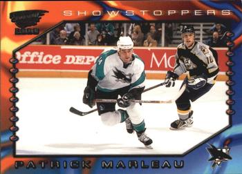 1999-00 Pacific Revolution - Showstoppers #31 Patrick Marleau Front