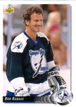 1992-93 Upper Deck #105 Rob Ramage Front