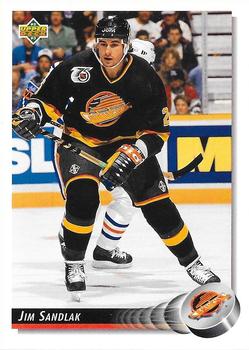 1992-93 Upper Deck #120 Jim Sandlak Front