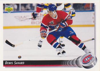 1992-93 Upper Deck #162 Denis Savard Front