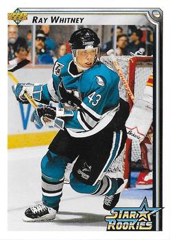 1992-93 Upper Deck #407 Ray Whitney Front