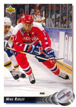 1992-93 Upper Deck #173 Mike Ridley Front