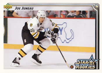 1992-93 Upper Deck #399 Joe Juneau Front