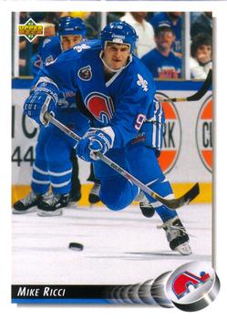 1992-93 Upper Deck #477 Mike Ricci Front