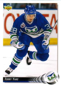 1992-93 Upper Deck #512 Terry Yake Front