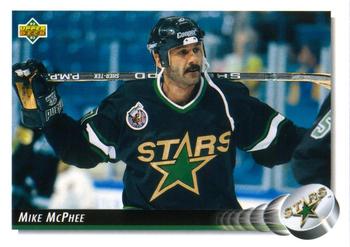 1992-93 Upper Deck #538 Mike McPhee Front