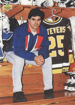 1992-93 Upper Deck #630 Kevin Stevens Front