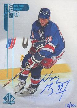 1999-00 SP Authentic - Buyback Autographs #56 Wayne Gretzky Front