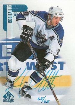 1999-00 SP Authentic - Buyback Autographs #38 Luc Robitaille Front