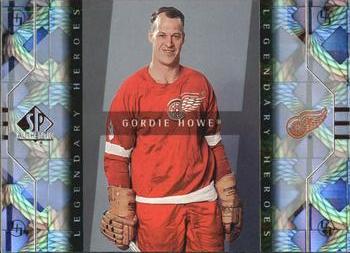 1999-00 SP Authentic - Legendary Heroes #LH3 Gordie Howe Front