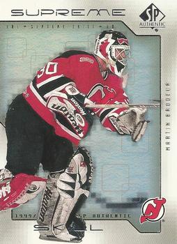 1999-00 SP Authentic - Supreme Skill #SS7 Martin Brodeur Front