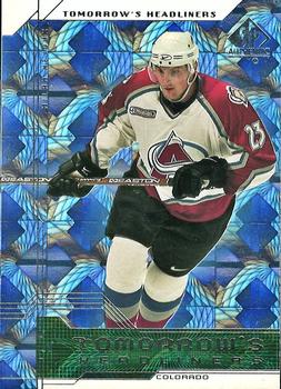 1999-00 SP Authentic - Tomorrow's Headliners #TH4 Milan Hejduk Front