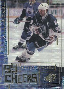 1999-00 SPx - 99 Cheers #CH12 Wayne Gretzky Front