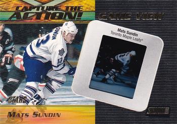 1999-00 Stadium Club - Capture the Action Game View #CAG17 Mats Sundin Front
