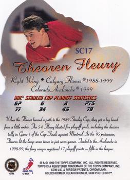 1999-00 Topps - Stanley Cup Heroes #SC17 Theoren Fleury Back