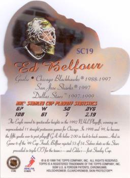 1999-00 Topps - Stanley Cup Heroes #SC19 Ed Belfour Back