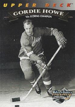 1992-93 Upper Deck - Hockey Heroes: Gordie Howe #22 Gordie Howe Front