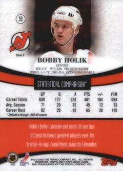 1999-00 Topps Gold Label - Class 2 #39 Bobby Holik Back