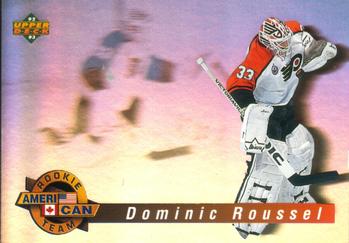 1992-93 Upper Deck - Ameri-Can Rookie Team Holograms #AC6 Dominic Roussel Front
