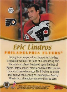 1999-00 Topps Gold Label - Quest for the Cup #QC3 Eric Lindros Back