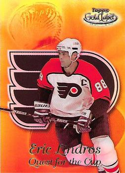 1999-00 Topps Gold Label - Quest for the Cup #QC3 Eric Lindros Front